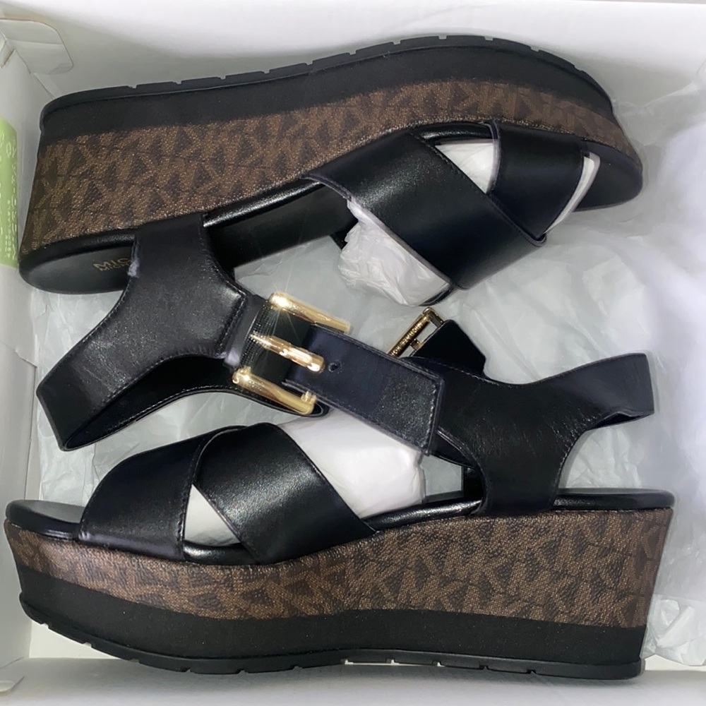 Michael kors platform sandal